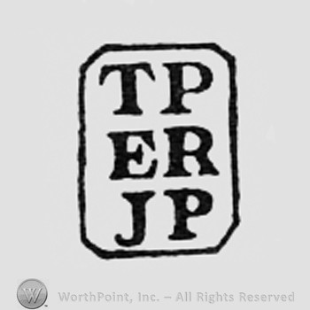 Letters TP ER JP inside a rectangle.