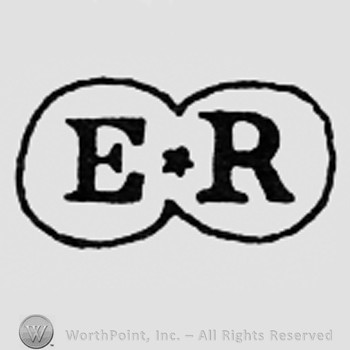Letters ER with a little star between.