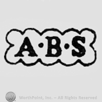 Letters ABS inside a rectangle; the frame is looped.