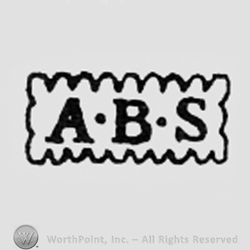 Letters ABS inside a rectangle; the frame is looped.