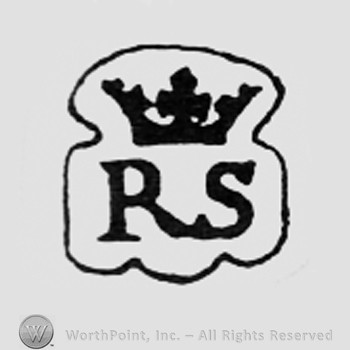 Crowned letters RS.
