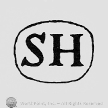 Letters SH inside an oval.