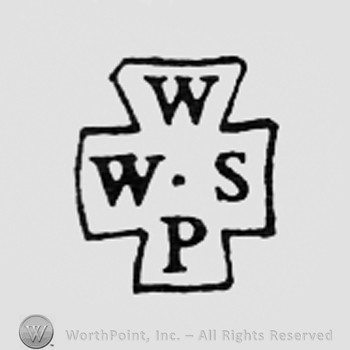 Letters WWPS inside a shape like a cross.