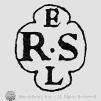Letters ERLS inside a shape like a cross.
