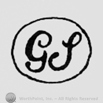 Letters GS inside a circle.