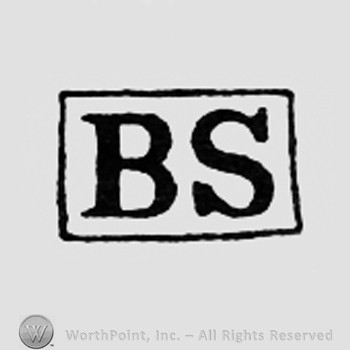 Letters BS inside a rectangle.