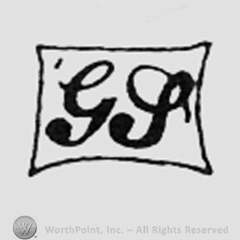 Letters GS inside a square.