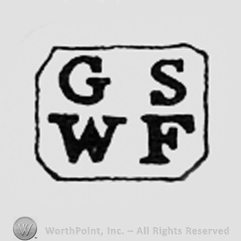 Letters GS WF inside a square.