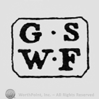 Letters GS WF inside a square.