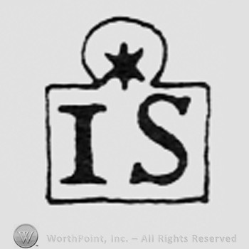 Star above letters IS.
