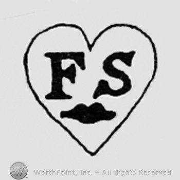 Letters FS inside a shape like a heart.