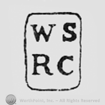 Letters WS RC inside a rectangle.