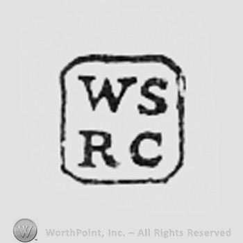 Letters WS RC inside a rectangle.