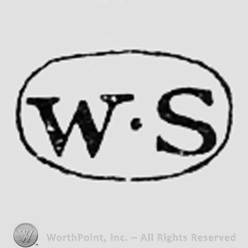 Letters WS inside an oval.