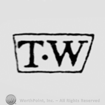 Letters TW inside a rectangle.