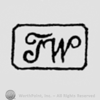Letters TW inside a rectangle.