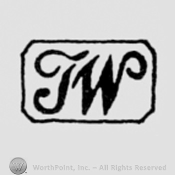 Letters TW inside a rectangle.