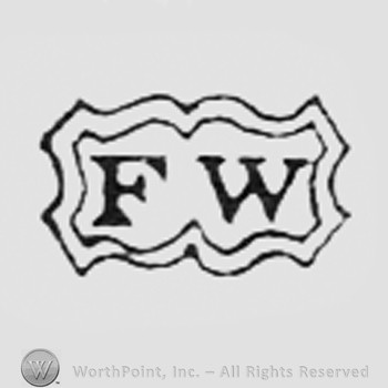 Letters FW inside a frame.