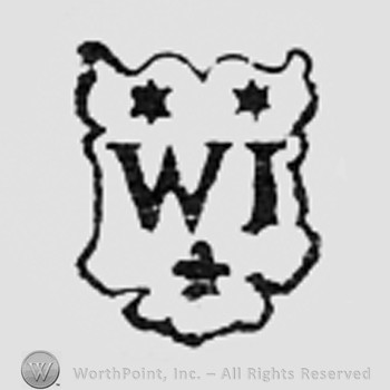 Stars and letters WI on a shield.