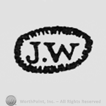 Letters JW inside an oval.