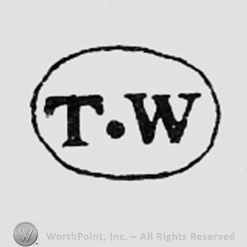 Letters TW inside an oval.