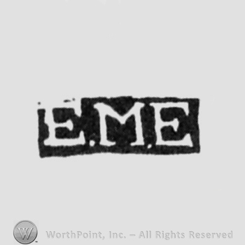 The letters EME written in uppercase