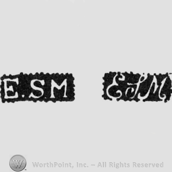 The letters ESM written with uppercase; the letters ESM handwritten