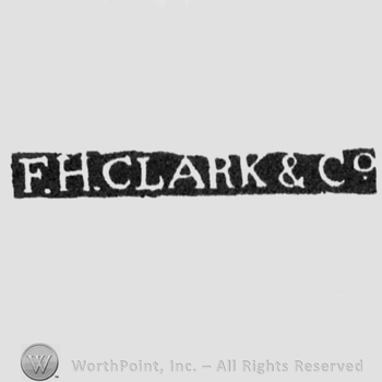 The name F.H. Clark & Co. written with uppercase letters