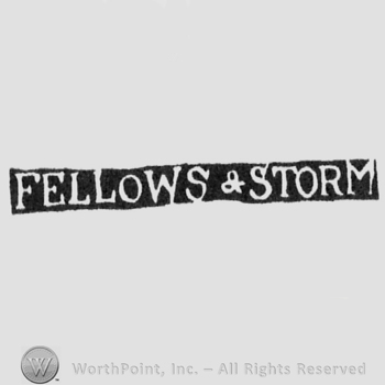 The name Fellows & Storm written with uppercase letters