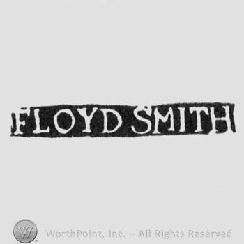 The name Floyd Smith written with uppercase letters