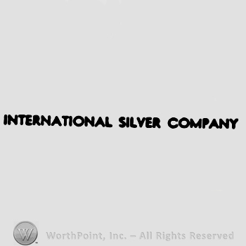 International Silver Company written with uppercase letters