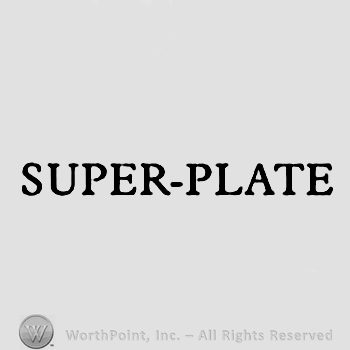 Super-Plate written with uppercase letters.