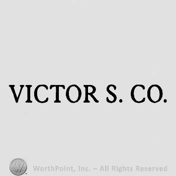 Victor S. Co. written with uppercase letters.