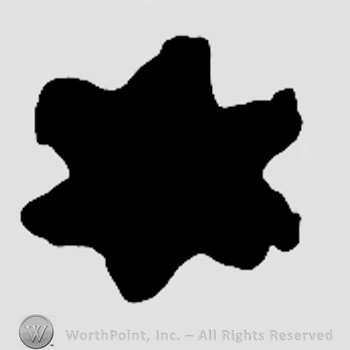 A shape similar with an asterisk or a star