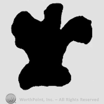 Irregular shape similar with an eagle.