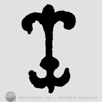 Shape similar with an anchor.