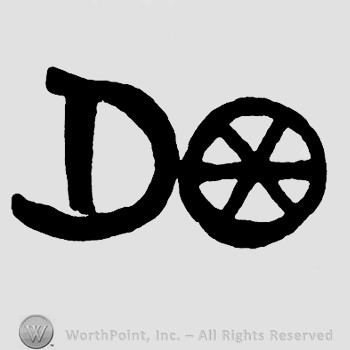 An asterisk inside a circle and letter D in the left side.