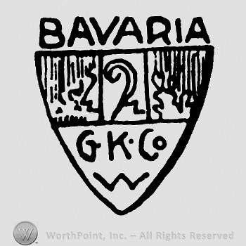 Symbol made from a triangle with GK CO in the middle;word BAVARIA on top.