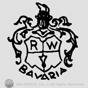 Shield with letters RW inside;word BAVARIA below.