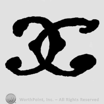 Monogram of letters CC.