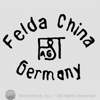 Felda China written on top;Germany below;AG inside a rectangle in the center.
