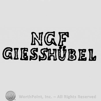 NGF GIESSHUBEL written.