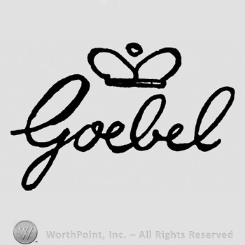 Crown with word Goebel below.