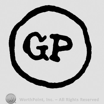 Letters GP inside a circle.