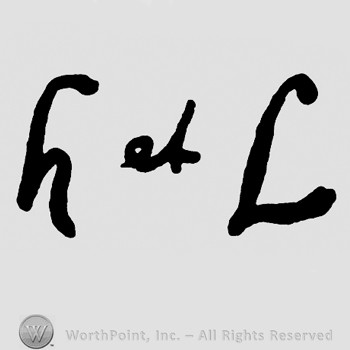 H et L written.