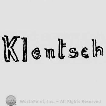 Klentsch written.