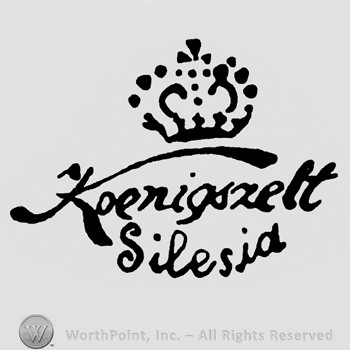 A crown on top;Koenigszelt Silesia written below.