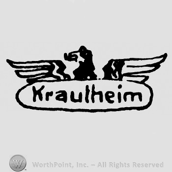 An eagle with word Krautheim below.
