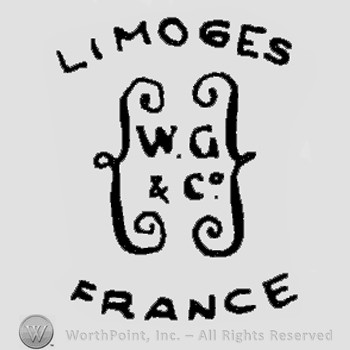 Limoges written on top;France below;WG & Co in the middle.