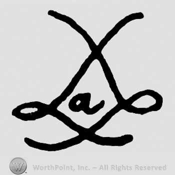 A diamond shape with letter A inside.